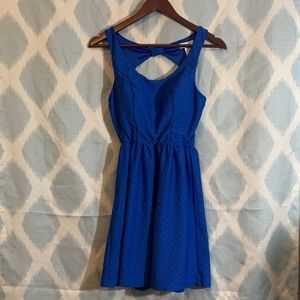 Candies - Gorgeous Blue Fitted Dress - Size M